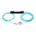 LC-LC102-OM3-MM-OHZFP LC OM3光纖1分2多模分光器 1分2LC OM3多模光纖分路器 lc拉錐式光分器 分支連接器延長線 卡式盒式LC分路器 FBT分路器